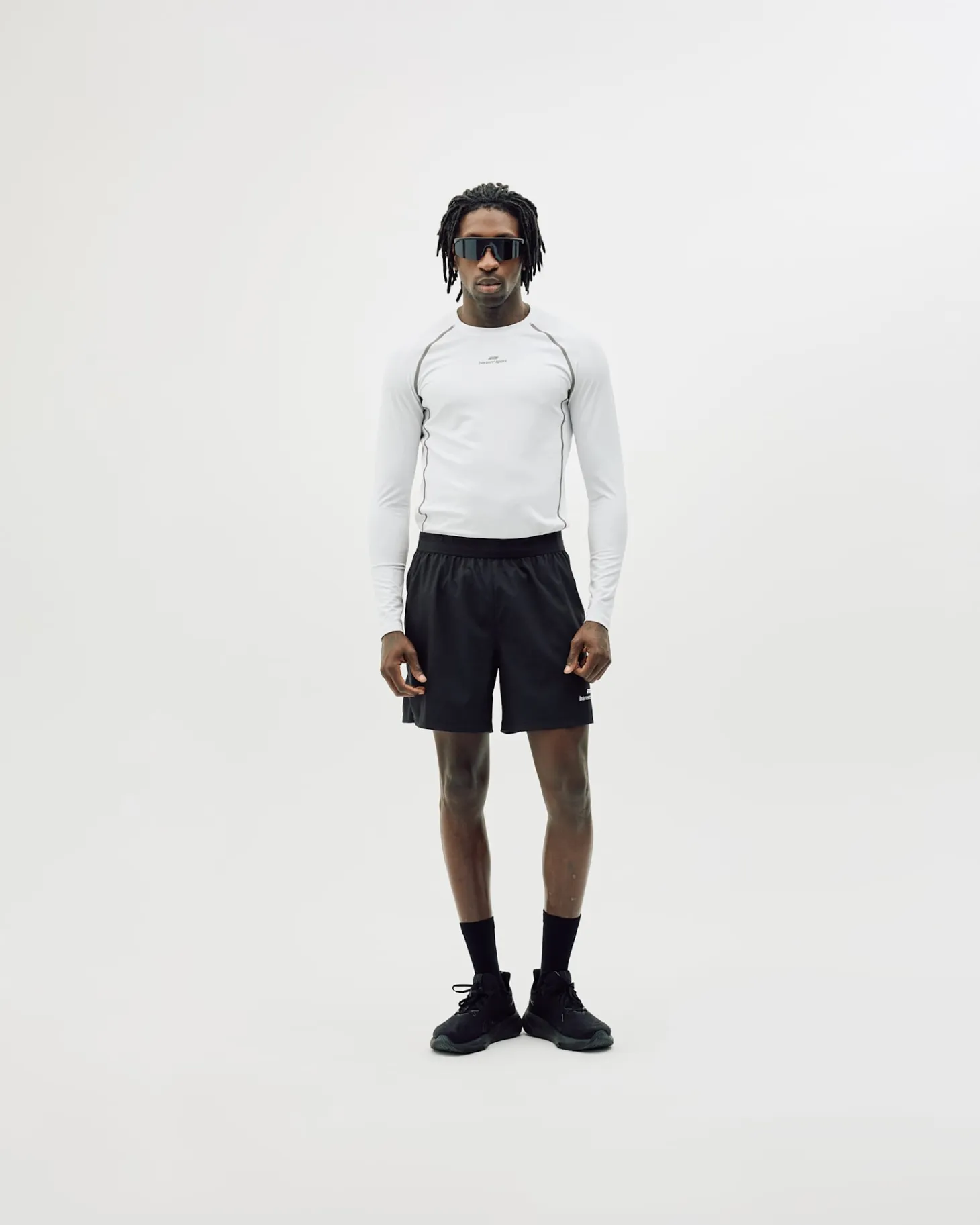 Active Long Sleeve, Men - White