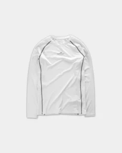 Active Long Sleeve, Men - White