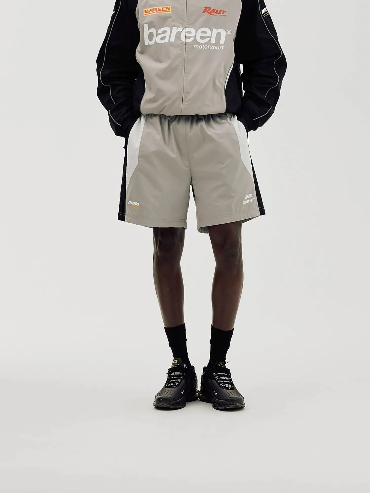 Active Shorts, Men - Ghost Grey