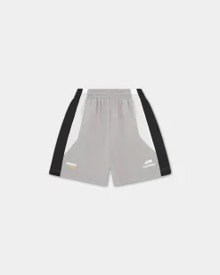 Active Shorts, Women - Ghost Grey / Black / White
