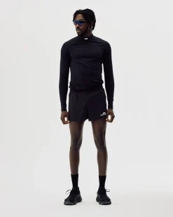 Active Split Shorts, Men - Black Onyx