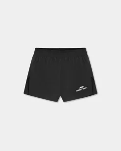 Active Split Shorts, Men - Black Onyx