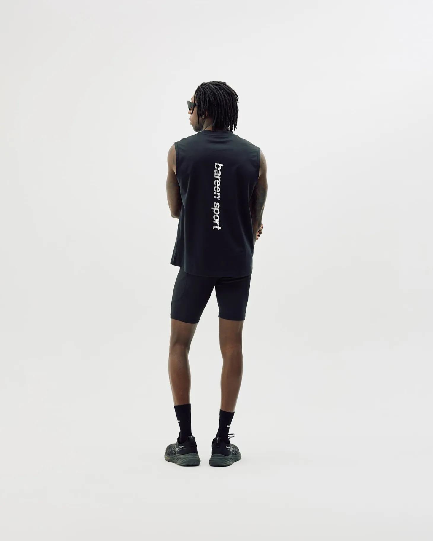 Athletic Muscle Tank, Men - Black