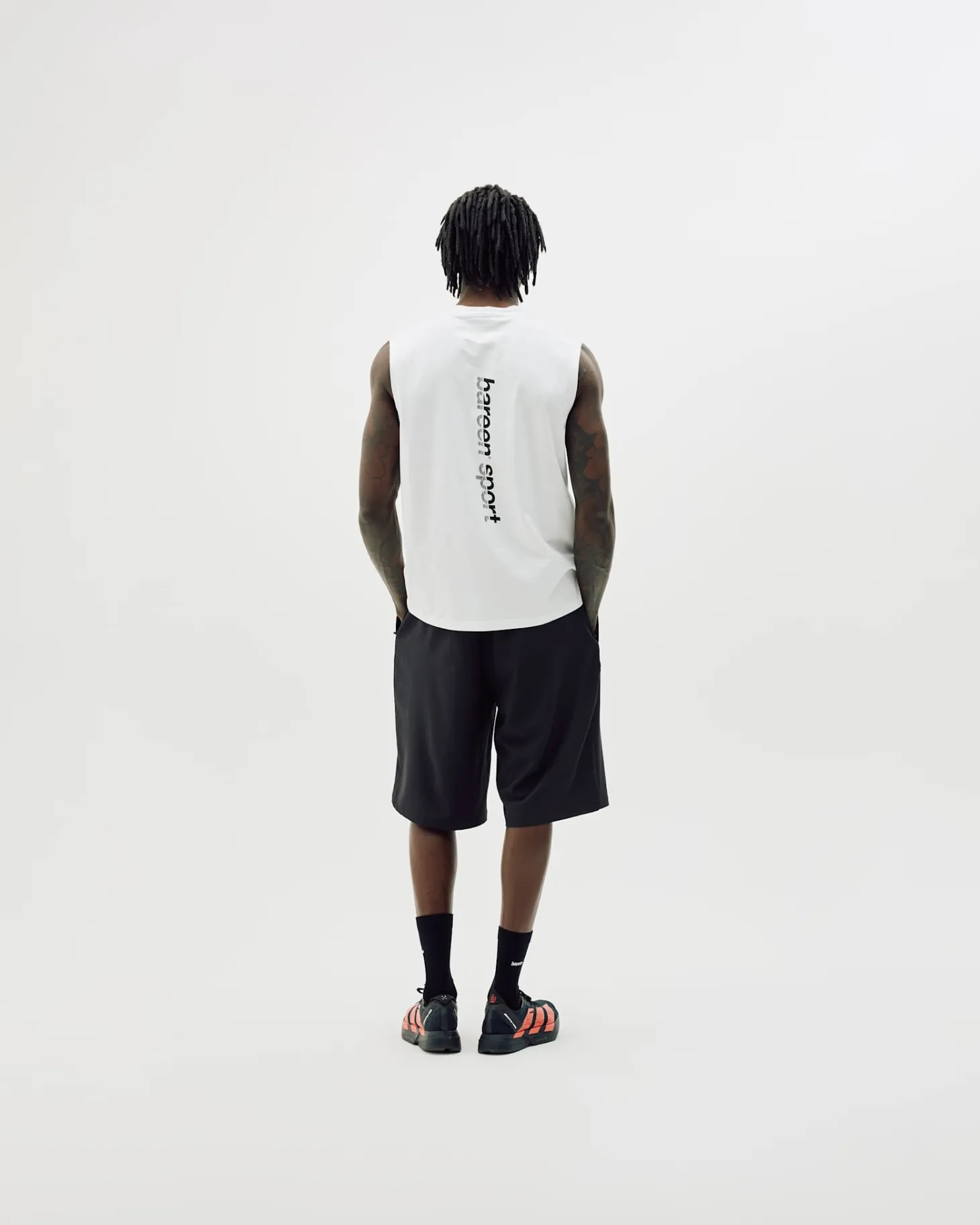 Athletic Muscle Tank, Men - White