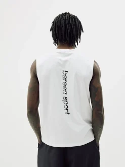 Athletic Muscle Tank, Men - White
