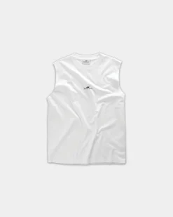 Athletic Muscle Tank, Men - White