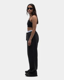 Bennet Straight Leg Sweatpants, Women - Pirate Black