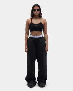 Bennet Straight Leg Sweatpants, Women - Pirate Black