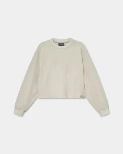 Blaze Waffle Long Sleeve, Women - Agate Gray