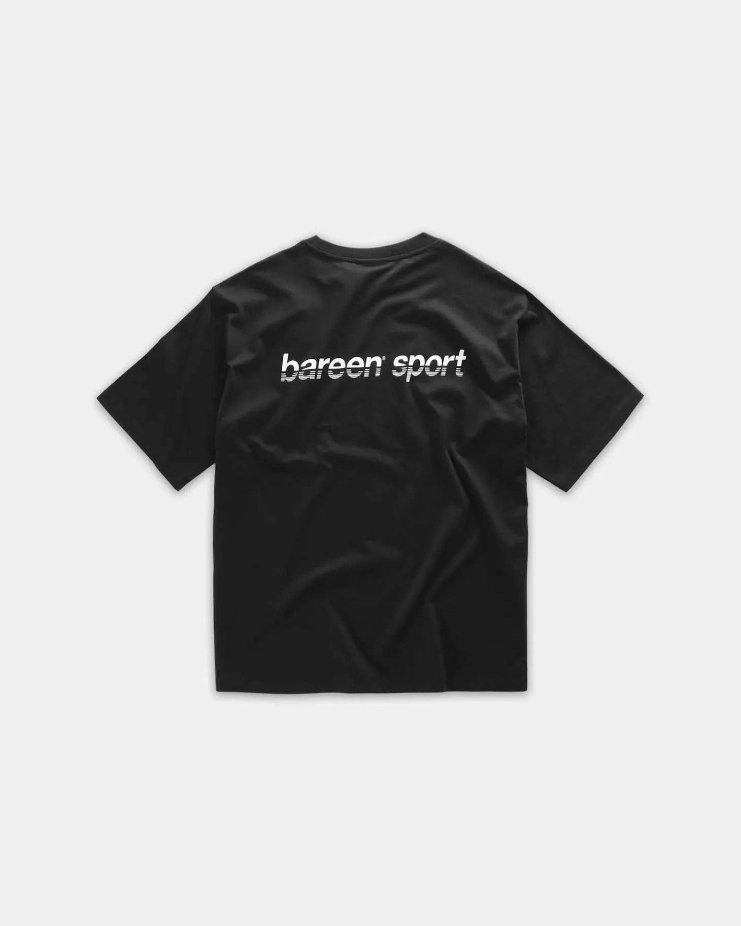 Box Fit Athletic Logo Tee, Men - Black