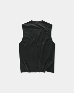 Box Fit Muscle Tank - Vintage Drop 2.0 - Black