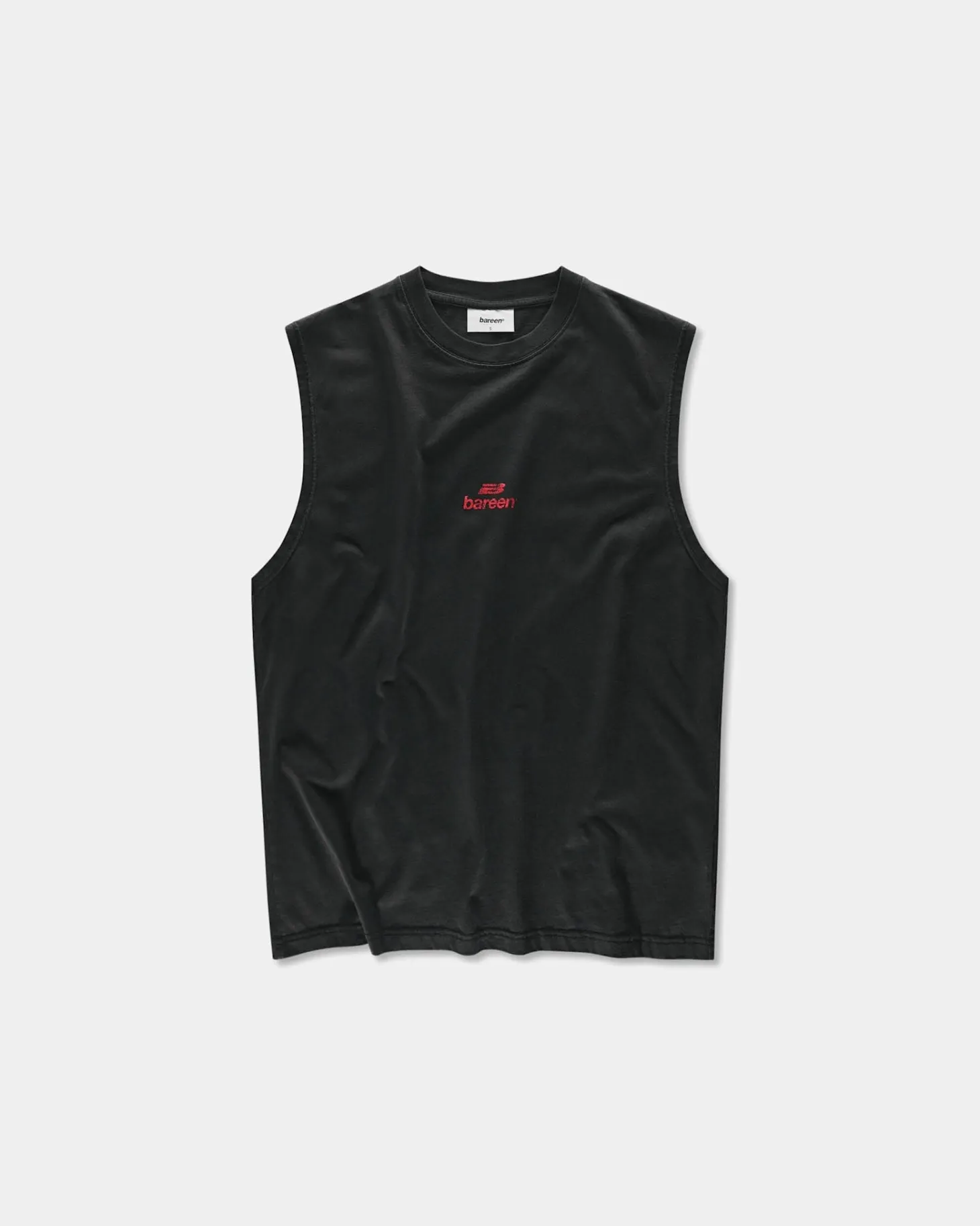Box Fit Muscle Tank - Vintage Drop 2.0 - Black