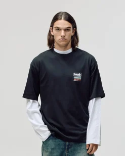 Box Fit T-shirt, Men - Duality - Black