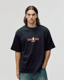 Box Fit T-shirt, Men - Hardcore - Black