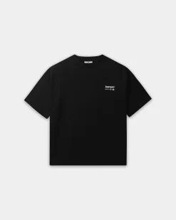 Box Fit T-shirt, Women - Horsepower - Black