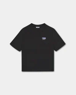 Box Fit T-shirt, Women - Moto - Black