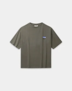 Box Fit T-shirt, Women - Moto - Stone Grey