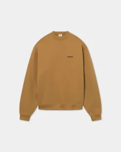 Brax Oversize Crewneck, Men - Antique Bronze