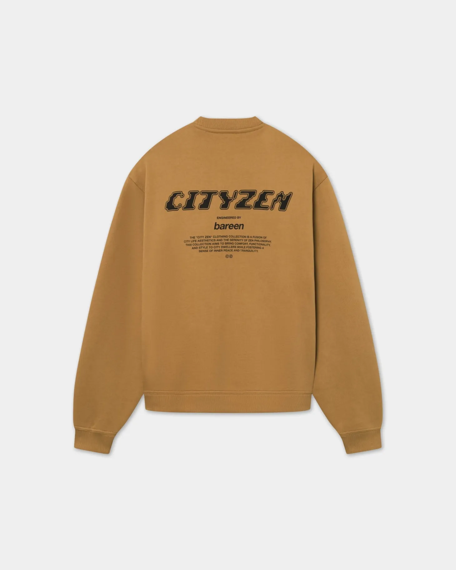 Brax Oversize Crewneck, Men - Antique Bronze