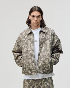 Camo Canvas Jacket, Men - Forest camo