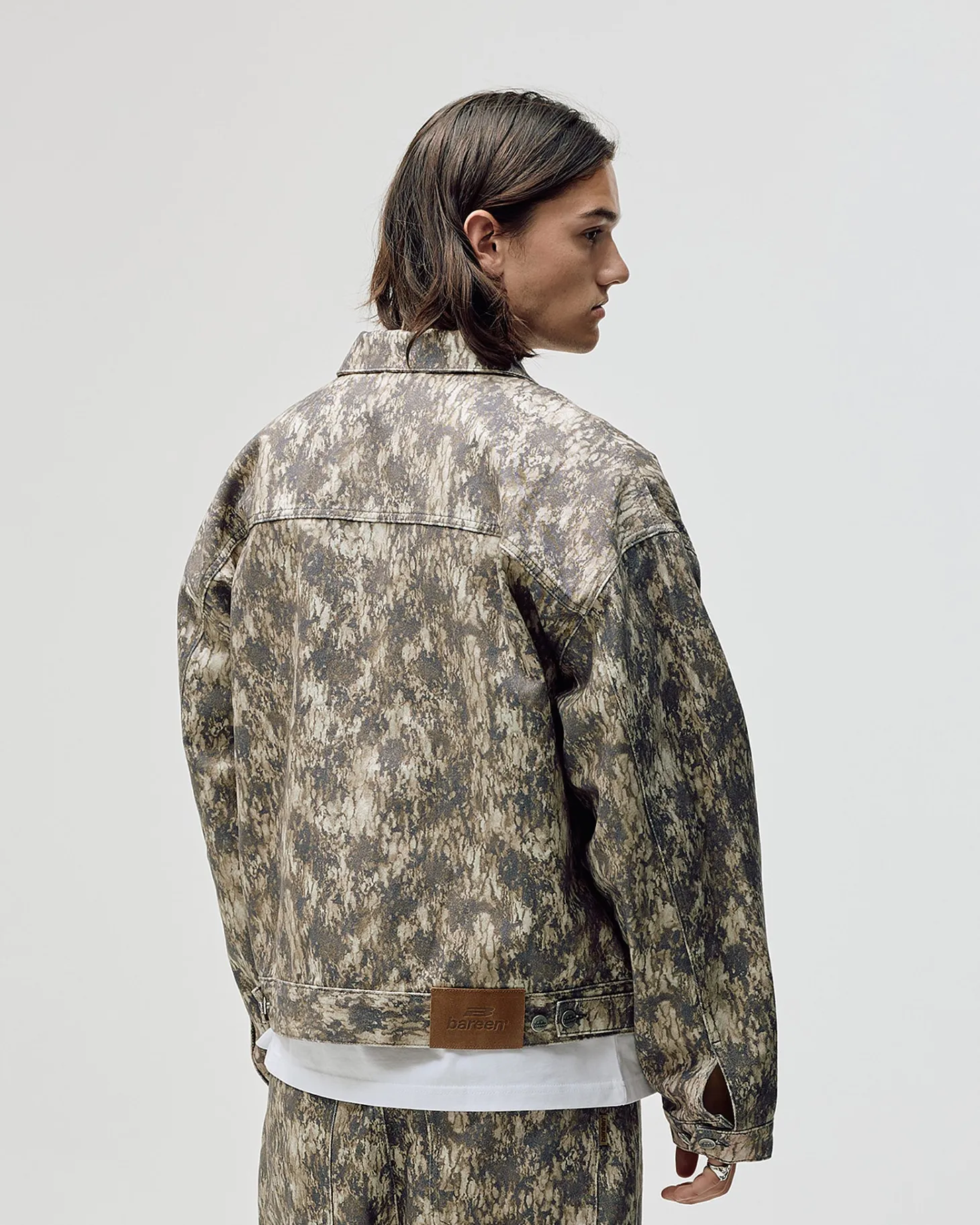 Camo Canvas Jacket, Men - Forest camo