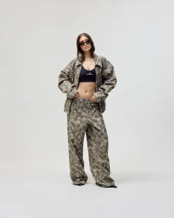Camo Canvas Jacket, Women - Forest Camo