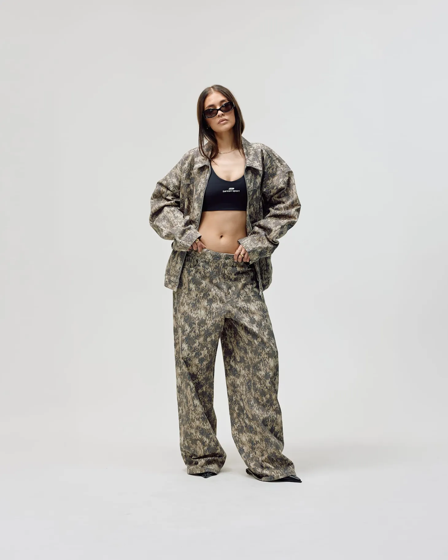 Camo Canvas Jacket, Women - Forest Camo