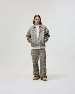Camo Canvas Pants, Men - Forest Camo