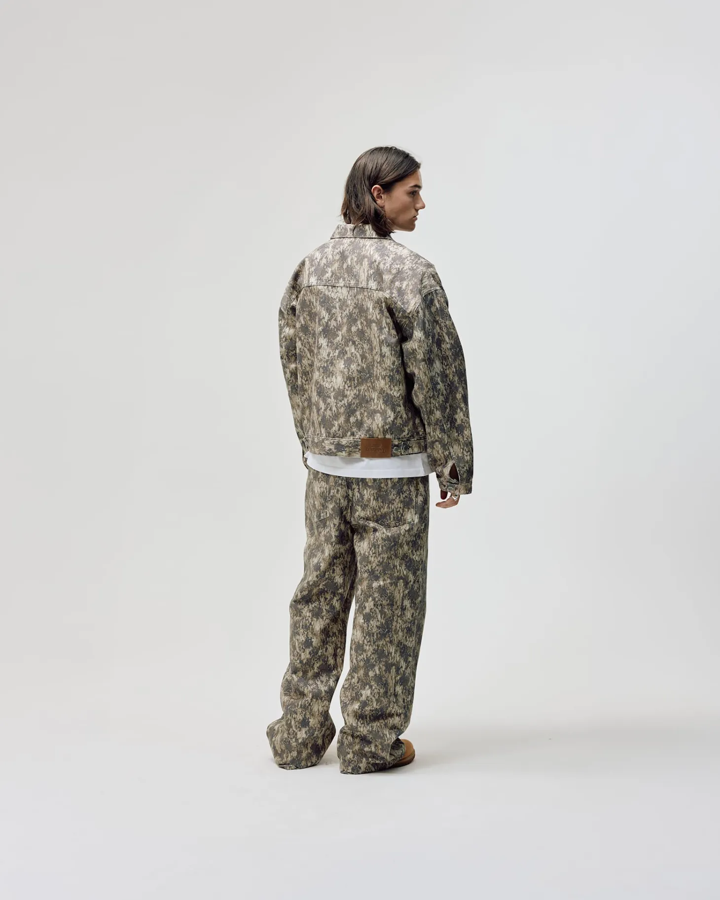 Camo Canvas Pants, Men - Forest Camo