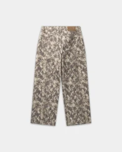 Camo Canvas Pants, Women - Forest Camo
