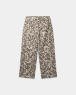 Camo Canvas Pants, Women - Forest Camo