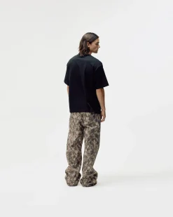 Camo Logo Box Fit, Men - Black