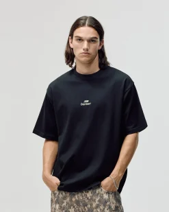 Camo Logo Box Fit, Men - Black
