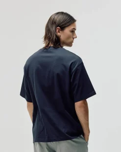 Camo Logo Box Fit, Men - Navy