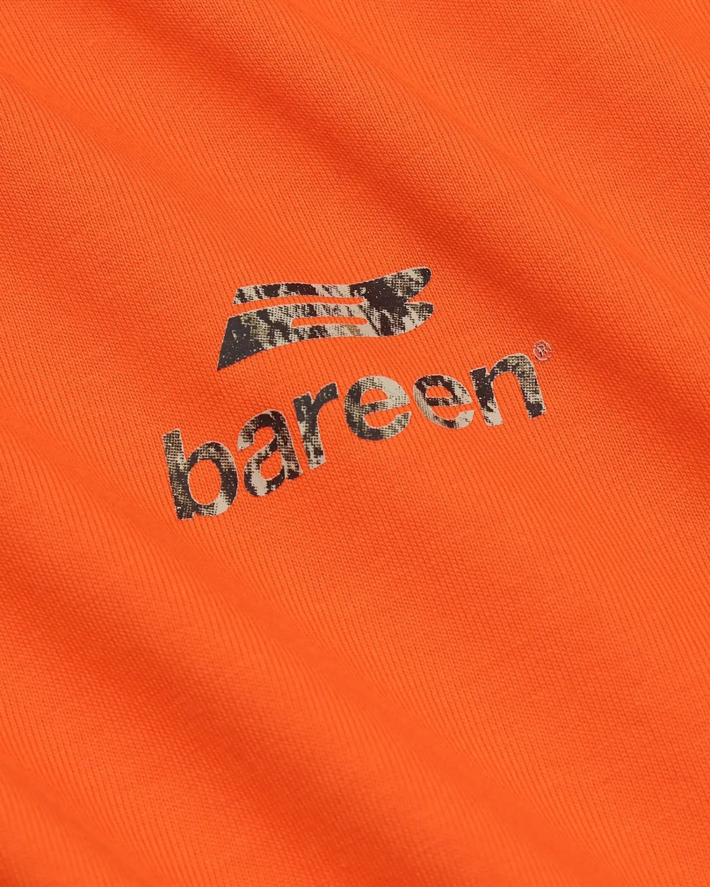 Camo Logo Box Fit, Men - Orange