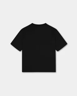 Camo Logo Box Fit, Women - Black