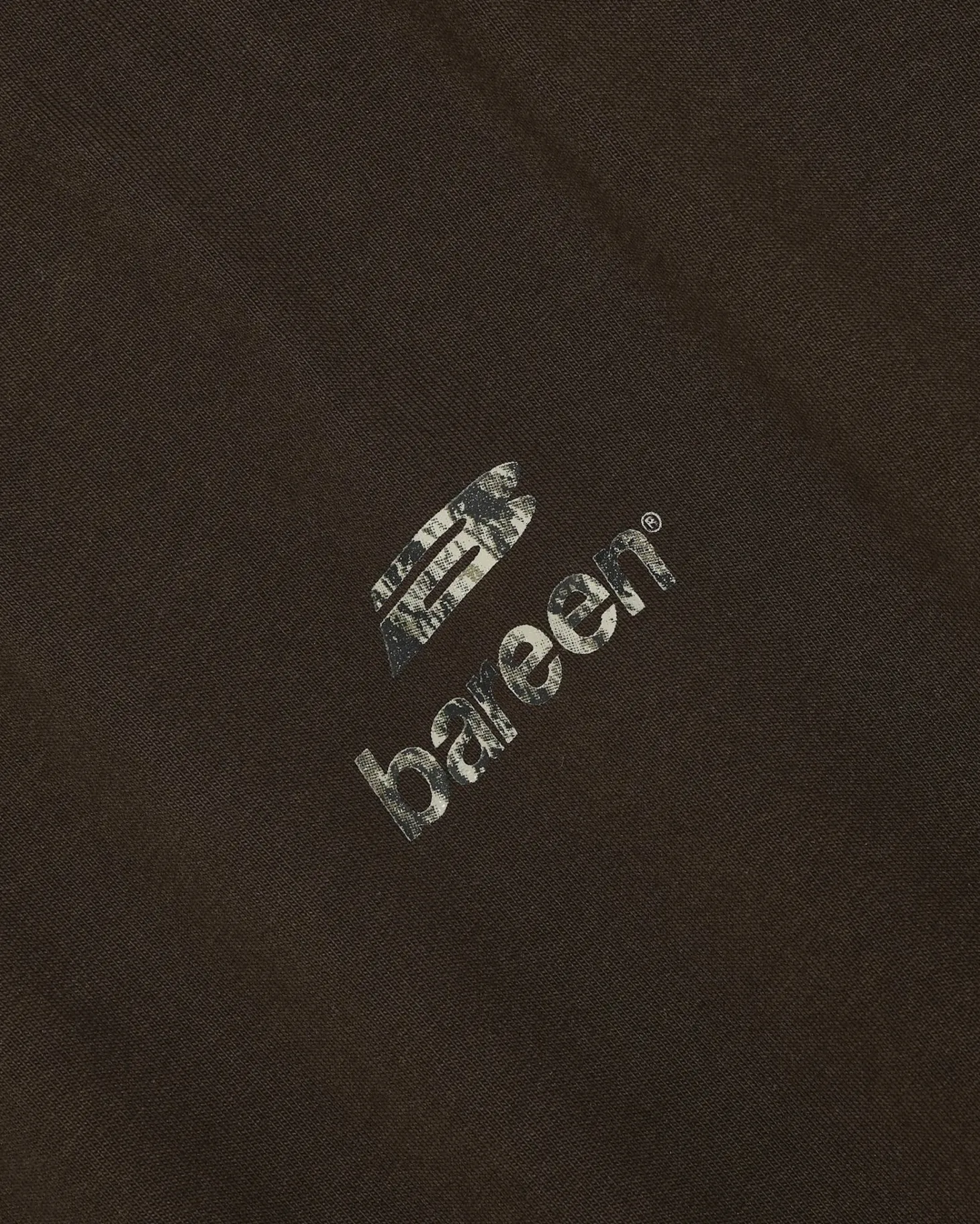 Camo Logo Box Fit, Women - Brown