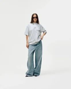 Camo Logo Box Fit, Women - Cloudy Grey