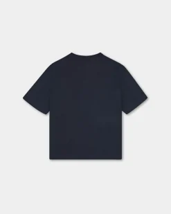 Camo Logo Box Fit, Women - Navy