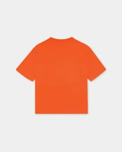 Camo Logo Box Fit, Women - Orange