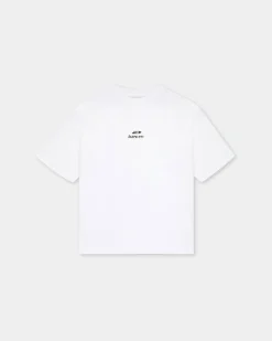 Camo Logo Box Fit, Women - White