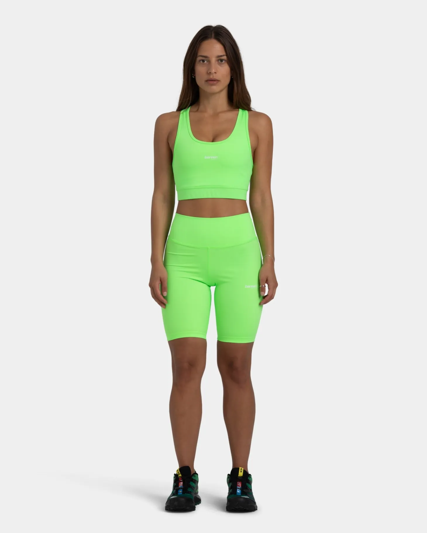 Classic Bike Shorts, Women - Neon Green