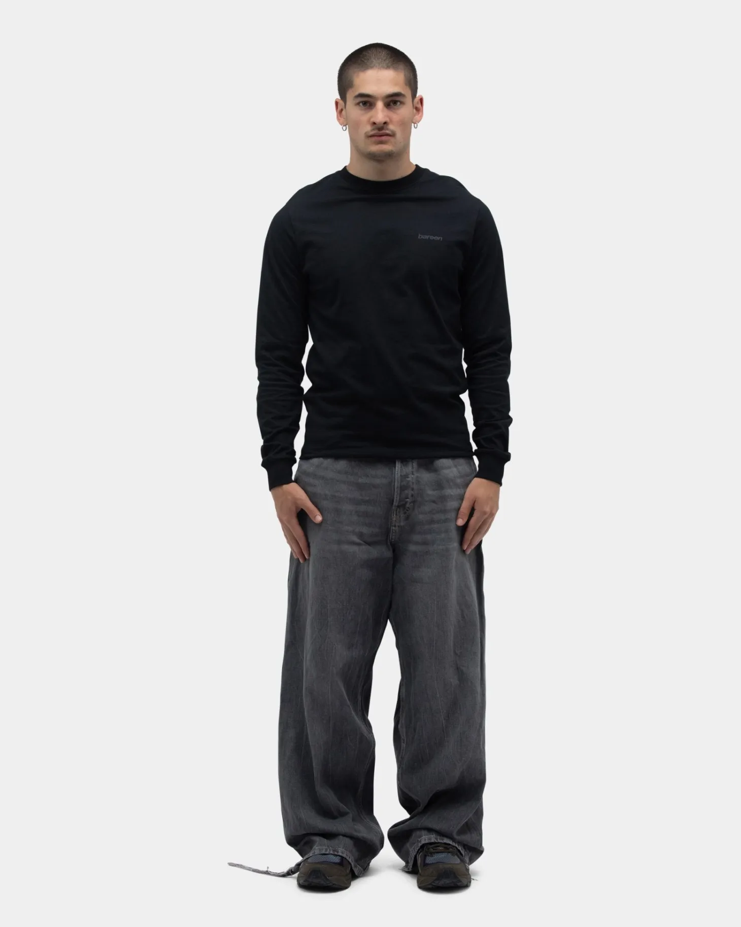 Classic Crewneck, Men - Pirate Black