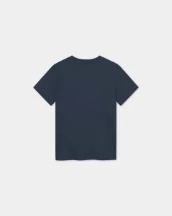 Classic Fit, Men - Embroidered Logo - Navy Blue