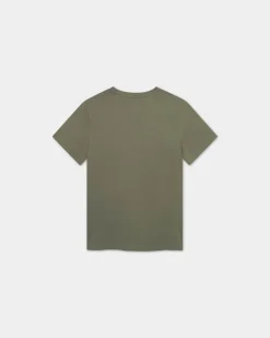 Classic Fit, Men - Embroidered Logo - Olive Green