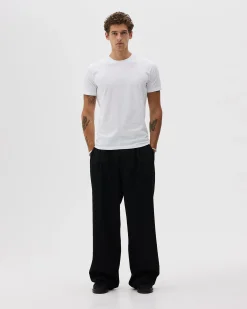 Classic Fit, Men - Embroidered Logo - White