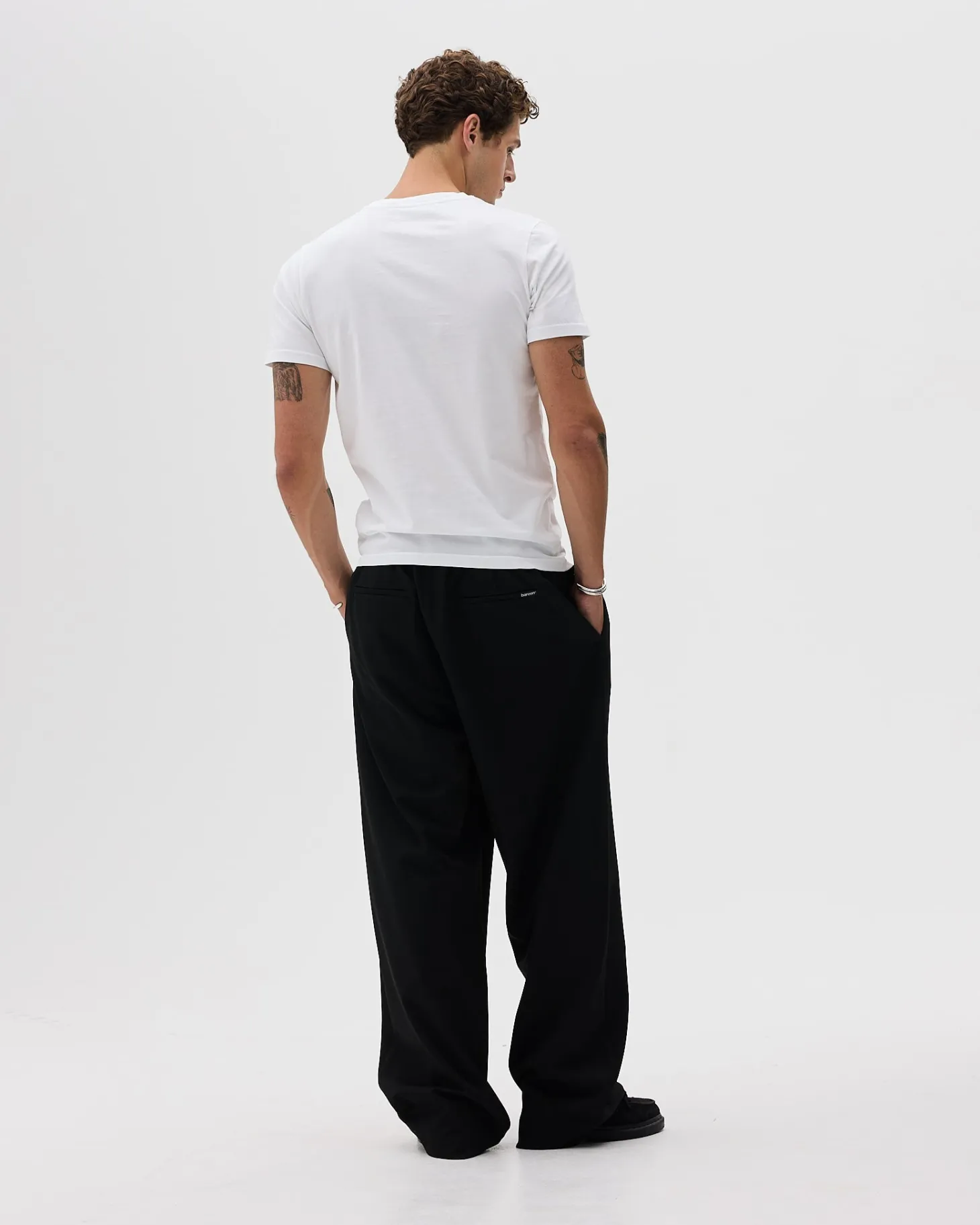 Classic Fit, Men - Embroidered Logo - White