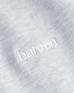 Classic Hoodie, Men - Embroidered Logo - Cloudy Grey