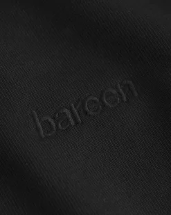 Classic Hoodie, Men - Embroidered Logo - Black