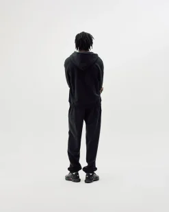 Classic Logo Zip Hoodie, Men - Black